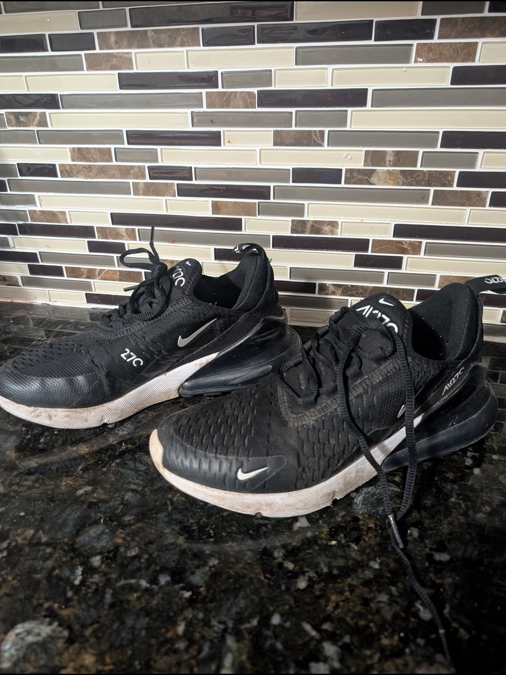 Nike Air Max 270 Black White Women's Sneakers